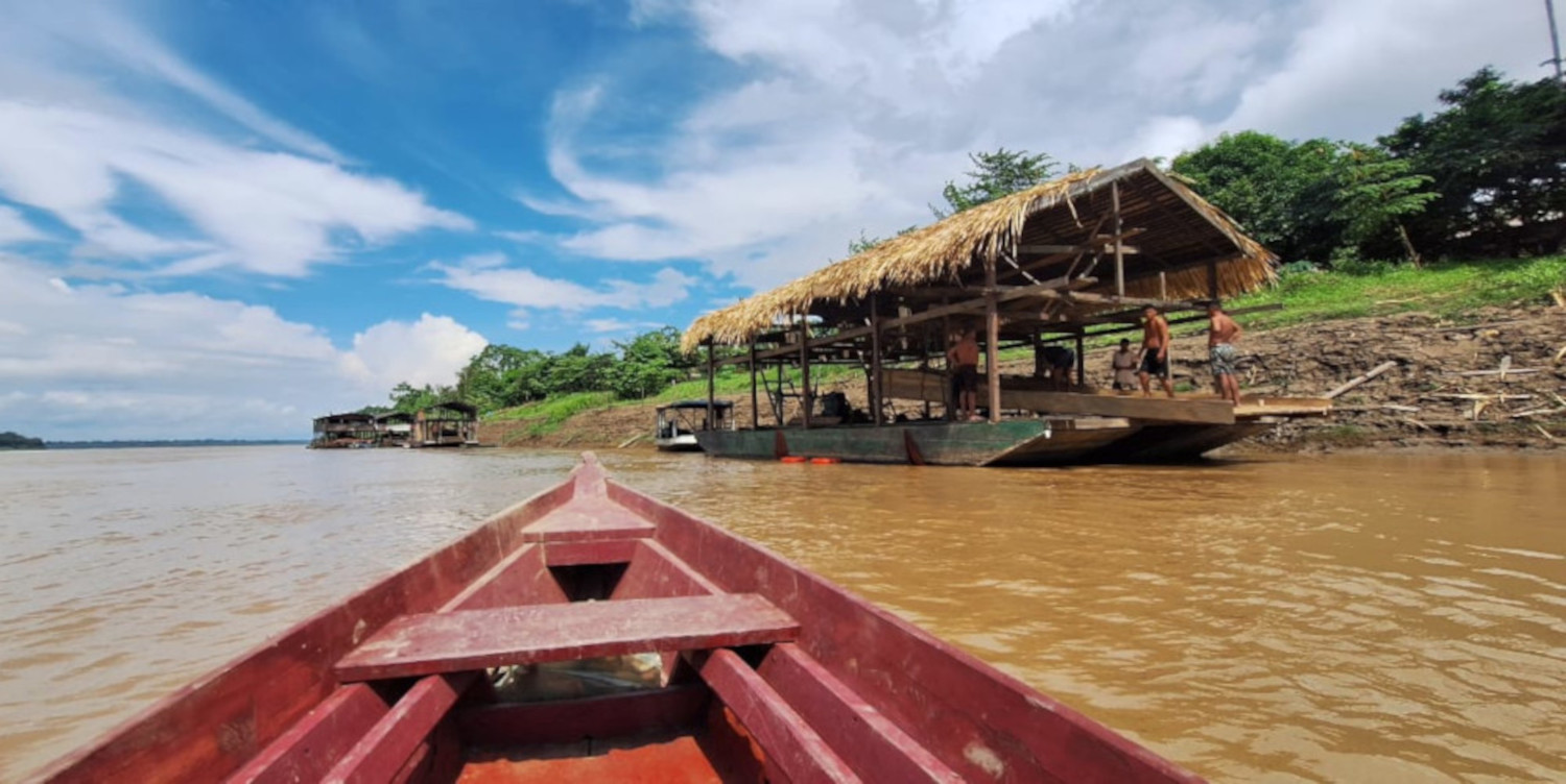 Barcos no rio madeira