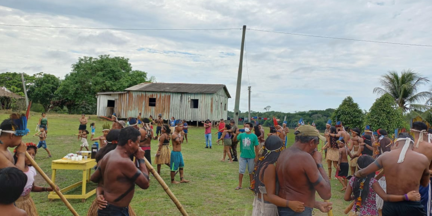 Barcos no rio madeira